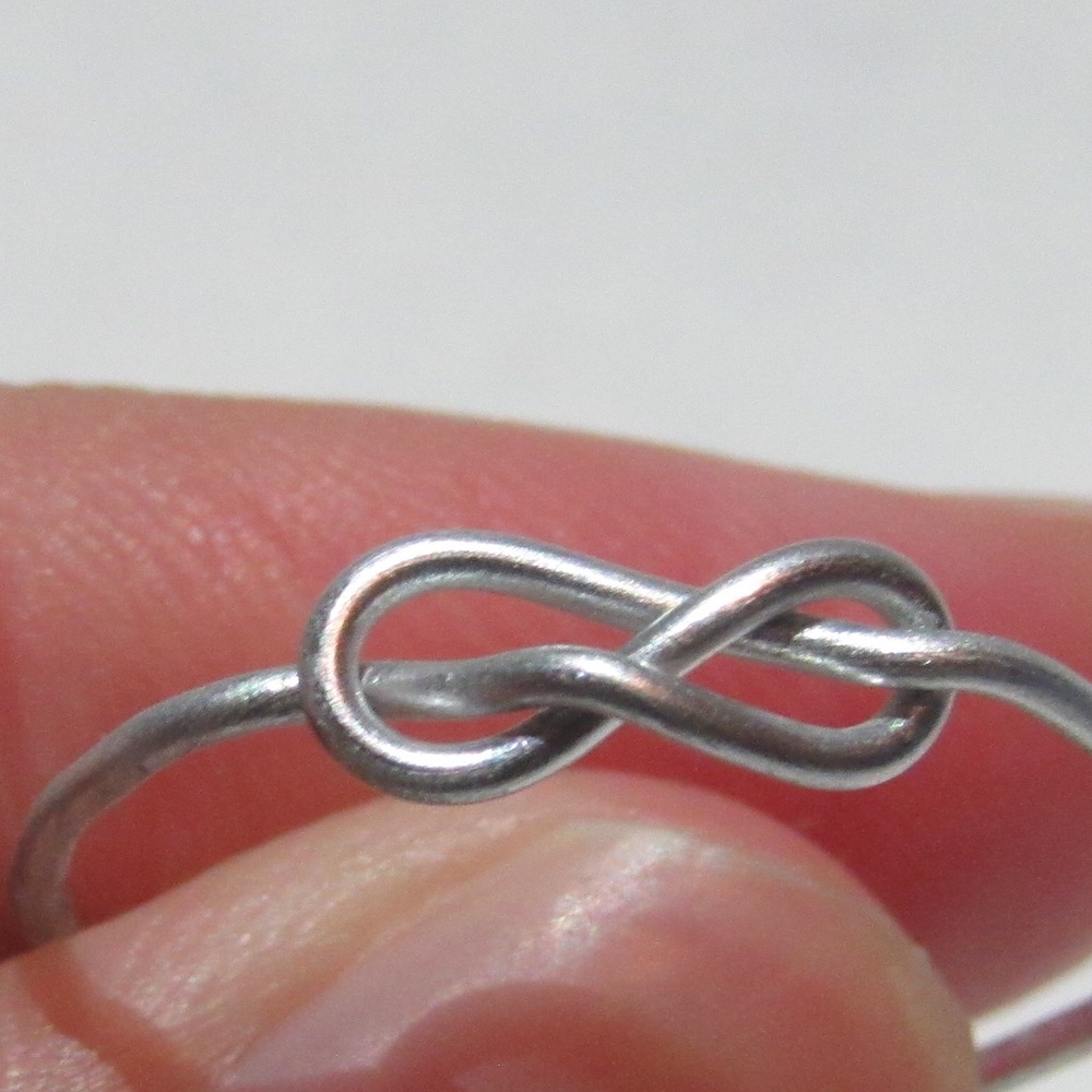 Silver Infinity Ring